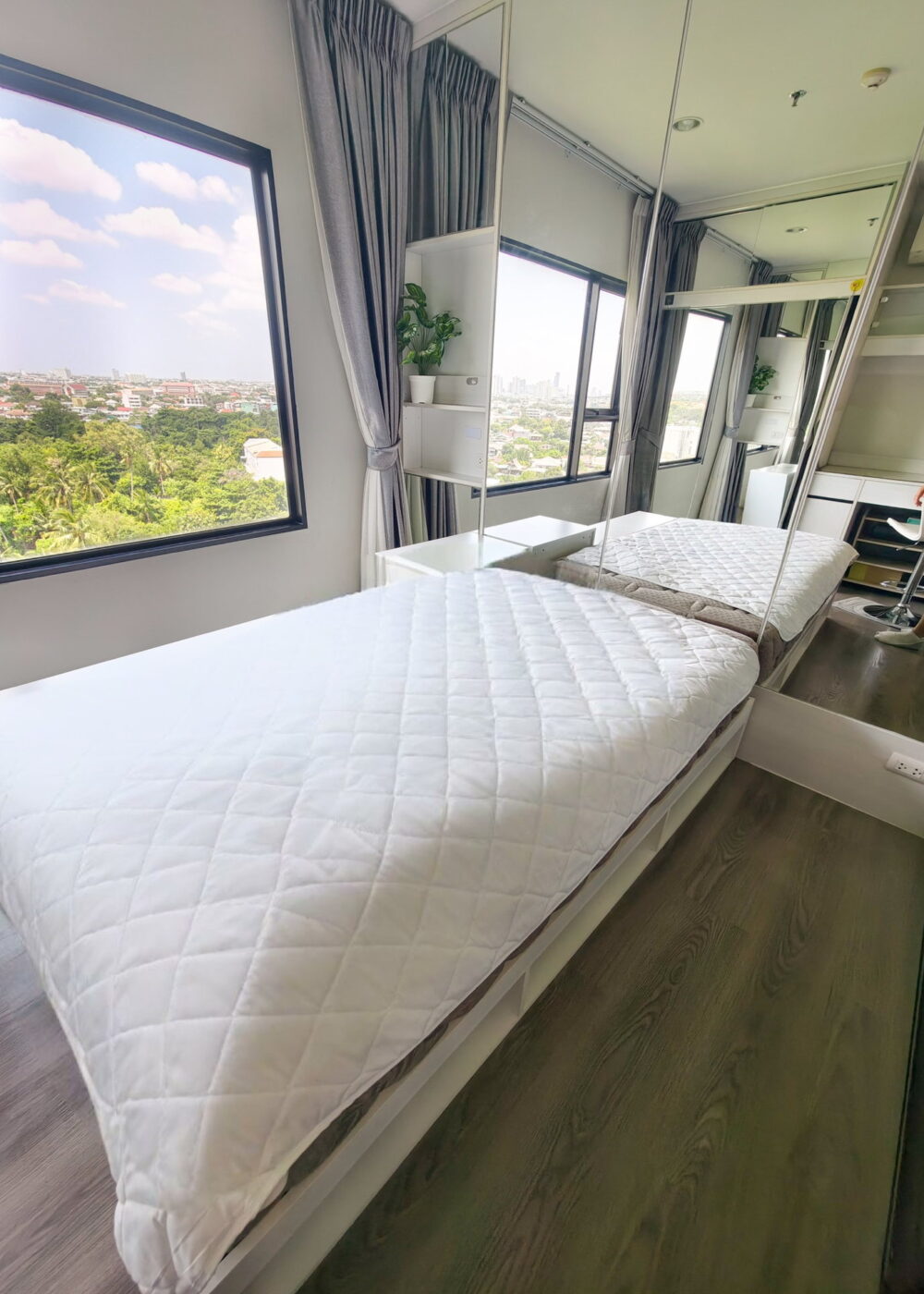 ห้องนอนรับแสงธรรมชาติ